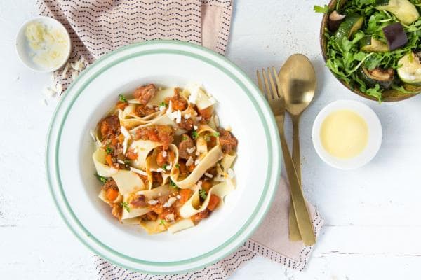 Italian Lamb Stew with Pappardelle