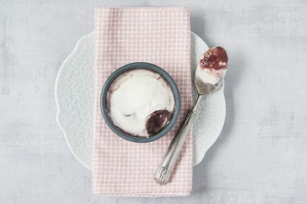 Hangop with Summer Fruit