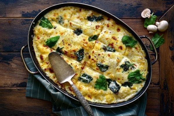 Mushroom Lasagne