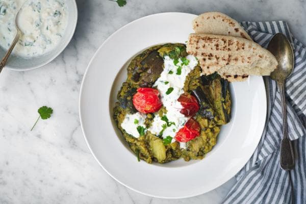 Red Lentil Stew with Lemon