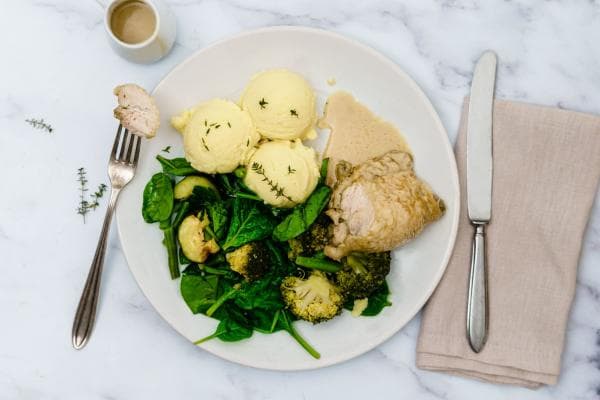 Chicken in Honey Thyme Sauce