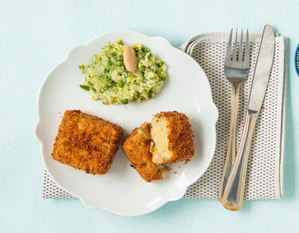Summer Mash with Croquette