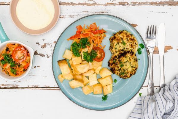 Courgette Fritters