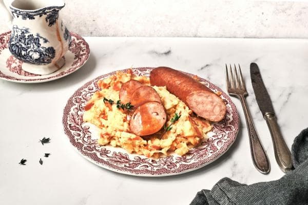 Hutspot with Smoked Sausage