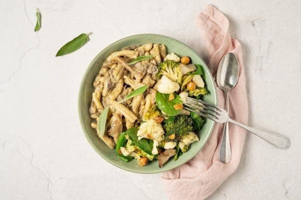 Casareccia with Artichoke Sauce