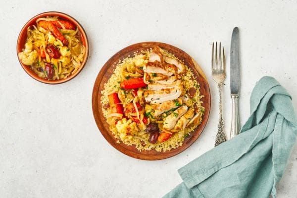 Kip tajine met olijven