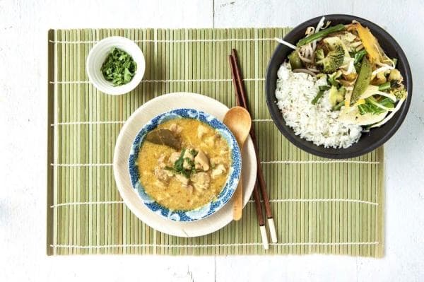 Thai chicken curry