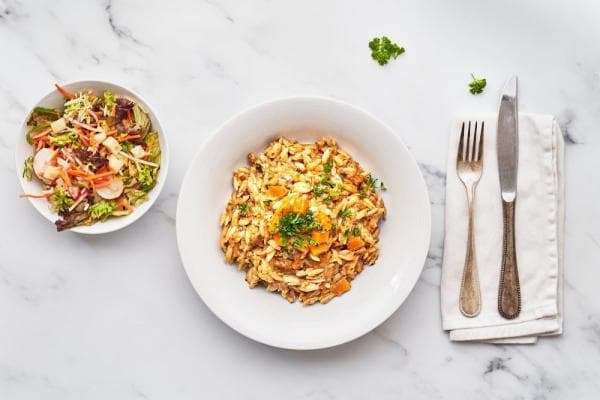 Risoniotto met pompoen