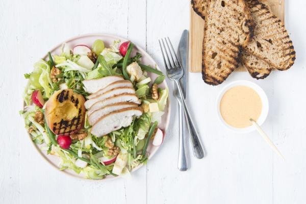 Summer Salad with Smoked Chicken - RECIPE ADJUSTMENT