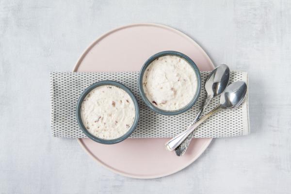 Farmers' Boys with Fresh Yoghurt Mousse