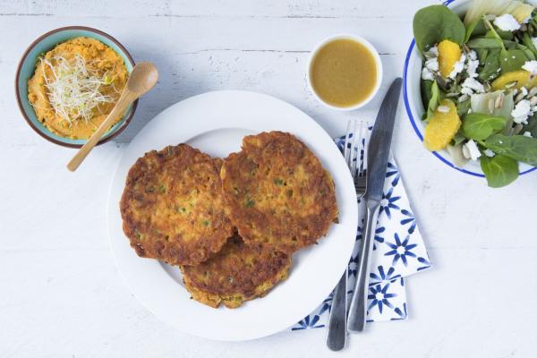 Carrot Fritters