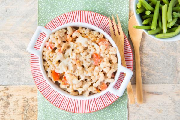 Vegetarische mac & cheese