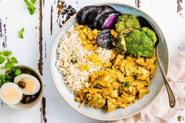 Peruvian Chicken (aji de gallina)