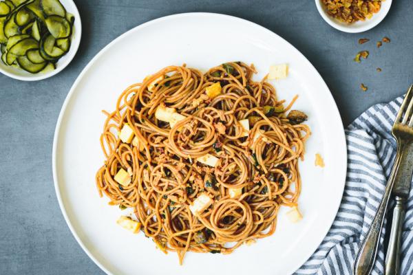Surinamese Bami with Omelette
