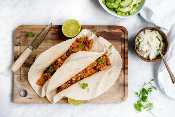 Mexican pulled chicken