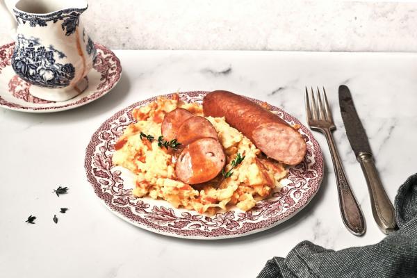 Hutspot with Smoked Sausage