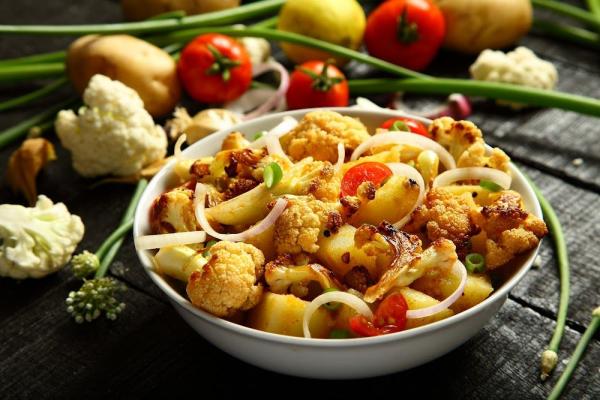 Adjusting for protein bowl: Indian curry bowl with masala chicken