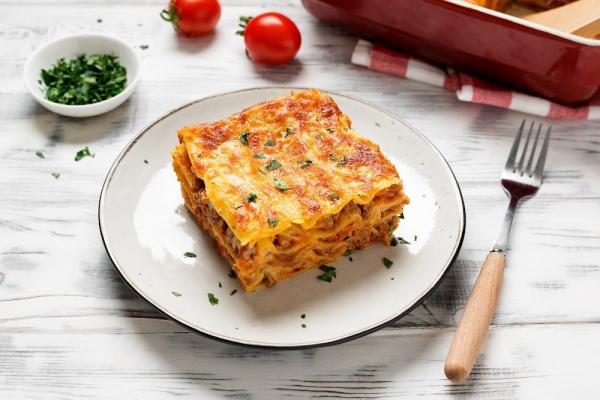 Lasagne met kip en cheddar