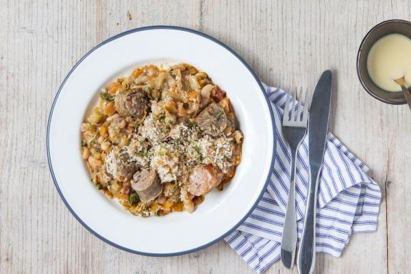 White Bean and Sausage Cassoulet