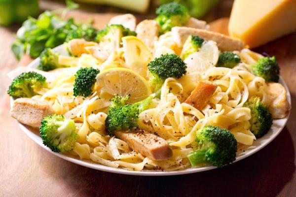 Pasta with Chicken and Lemon