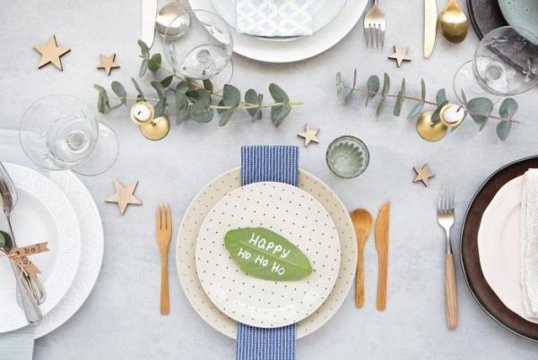 Cheerful Christmas Menu for Kids
