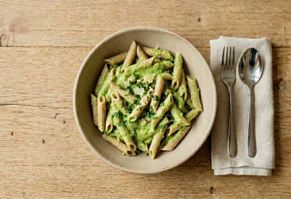 Pasta with Green Sauce