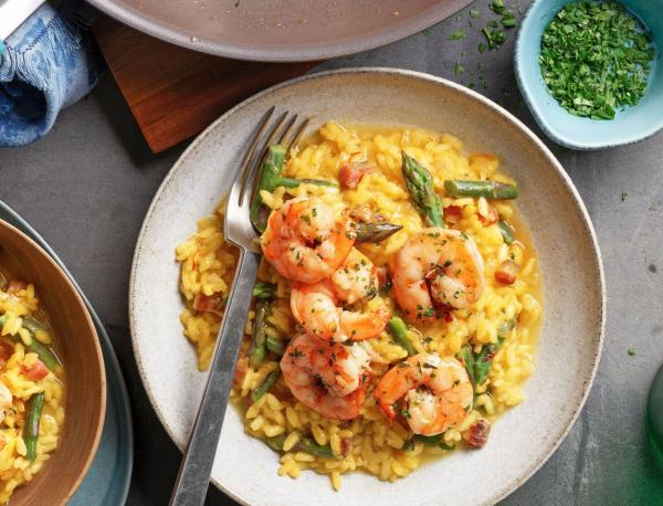 Risotto with Langoustine Bisque