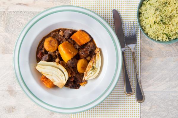 Beef Tagine with Apricot