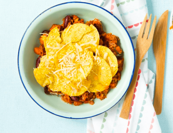 Nachos bolognese