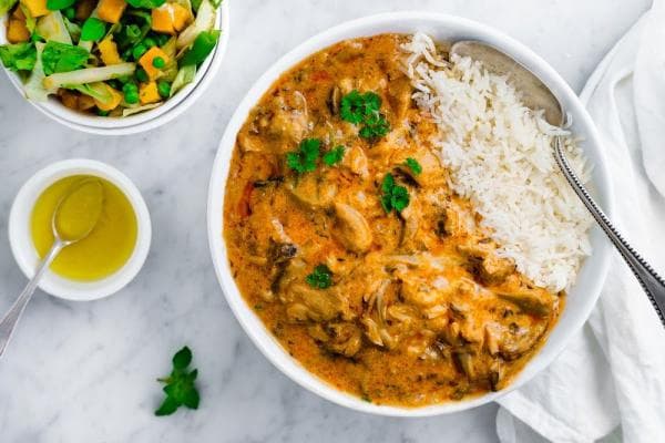 Chicken Stroganoff