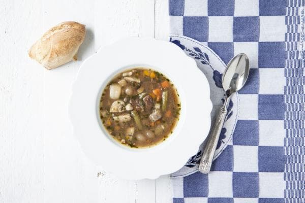 Summer Soup with Beef