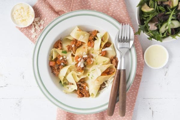 Pappardelle with Braised Veal