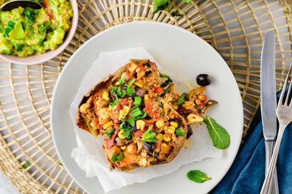 Stuffed Sweet Potato