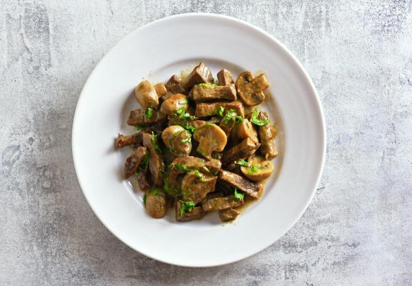 Pork Tenderloin in Mushroom Sauce