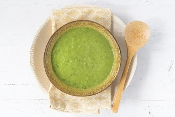 Green Vegetable Soup with Potato