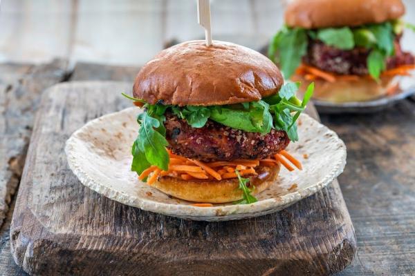 Veggie Burger on Brioche