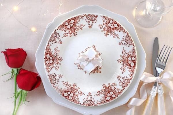 3 Course Vegetarian Valentine Menu
