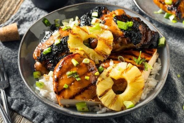 Spicy Chicken with Pineapple