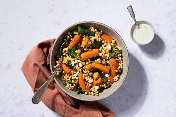 Middle Eastern Fregola Salad
