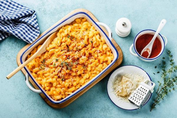 Three Vegetable Mac n Cheese