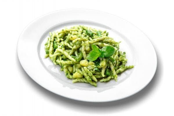 Pasta with Green Bean Pesto