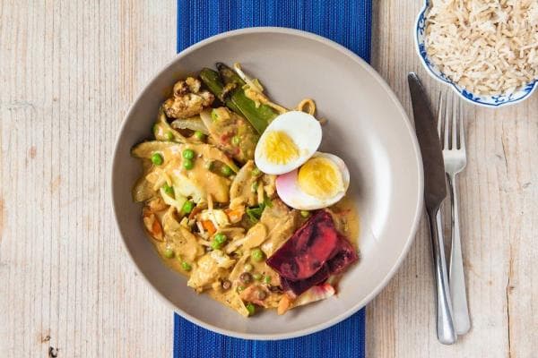 Gado gado met tempeh
