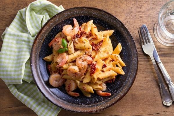 Pasta with Prawns