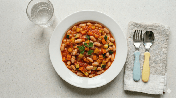 'White Beans in Tomato Sauce'