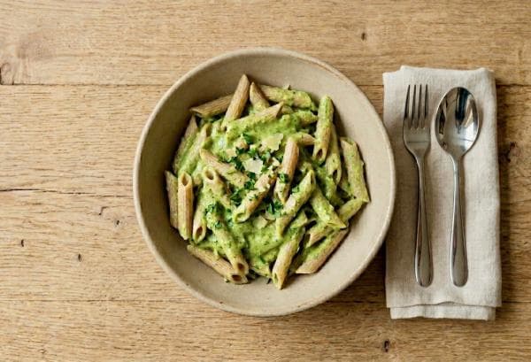 Pasta with Green Sauce