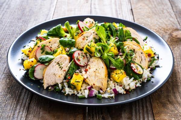 New: Healthy Chicken & Mango Bowl