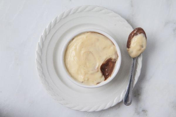 Frisse stroopwafel mousse, 500 ml